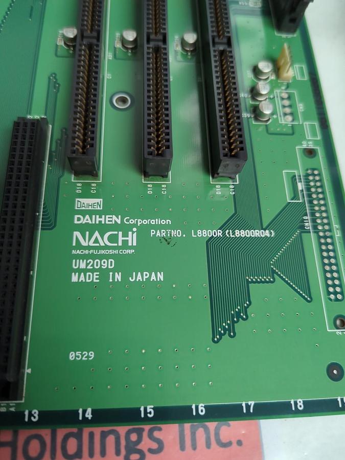 Used DAIHEN/NACHI,L8800R (L8800R04),CIRCUIT BOARD PRE-OWNED