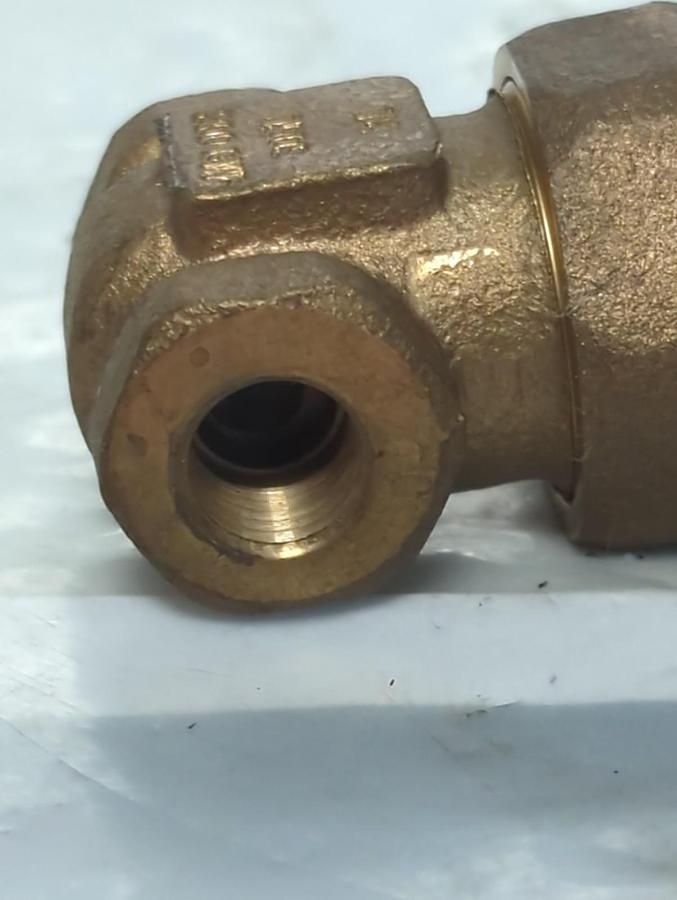 CRANE,431UB,BRONZE 3/8 INCH GATE VALVE NOS