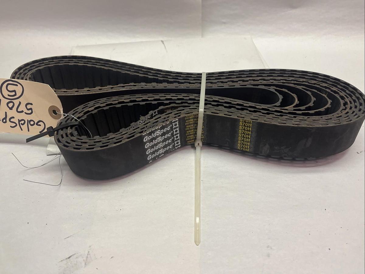 GOLD SPEC,570H150,V-BELT LOT OF 5