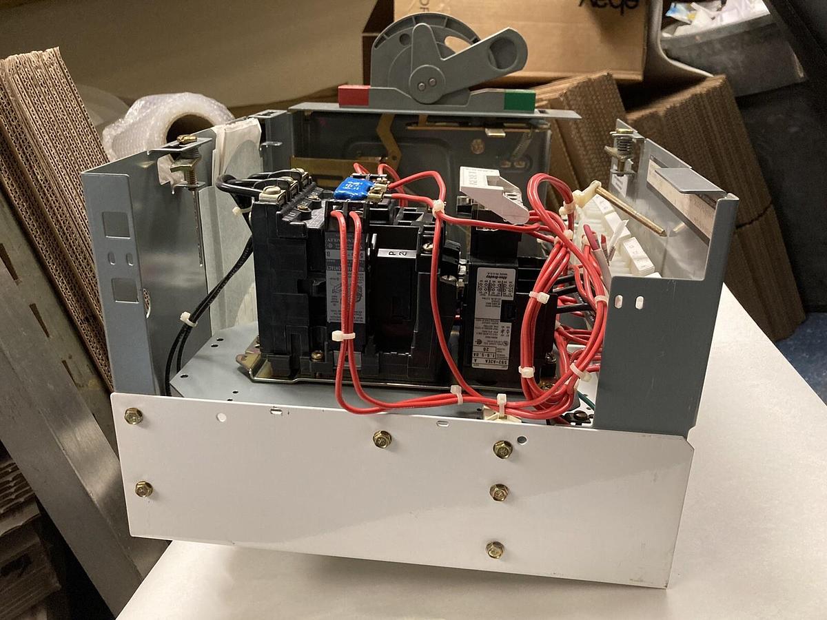 Used Allen-Bradley,2100 2113,Size 1 MCC 12 INCH Starter Bucket 7 Amp Breaker