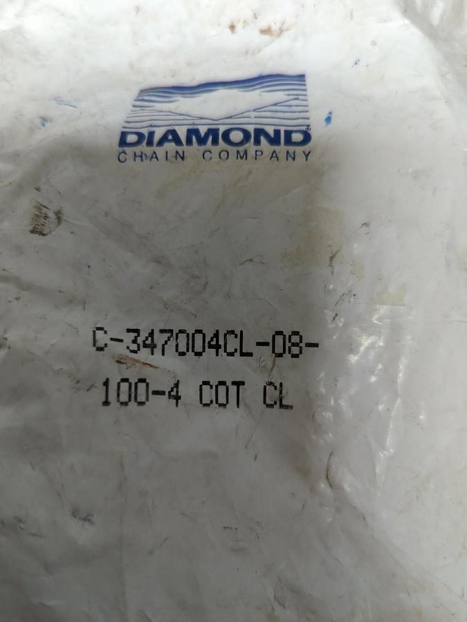 Used DIAMOND,C-347004CL-08 100-4,CONNECTING LINK *NEW*