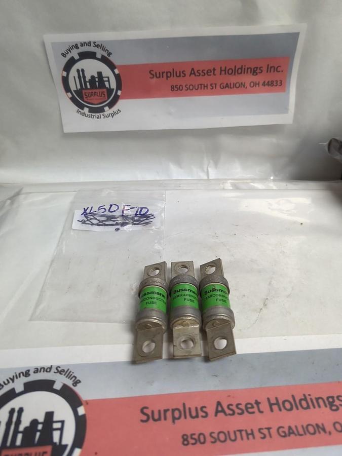 Used BUSSMANN,XL50F70,SEMICONDUCTOR FUSE LOT OF PRE-OWNED