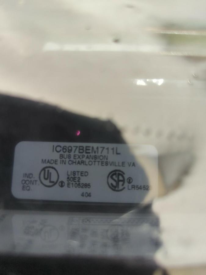 Used GE FANUC,IC697BEM711L 9070,BUS EXPANSION RECIEVER MODULEREFURBISHED