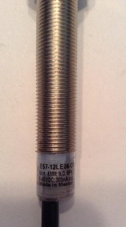 Eaton Inductive Sensor,E57-12LE06-CP, Tubular Housing  Series G1