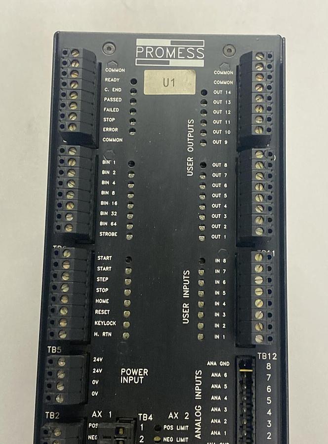 Used PROMESS,U1,VARIABLE FREQUENCY DRIVE