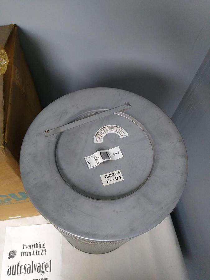 Quincy,23458-5,air Filter Replacement 22IN Long x 12-1/2IN Diameter NOS