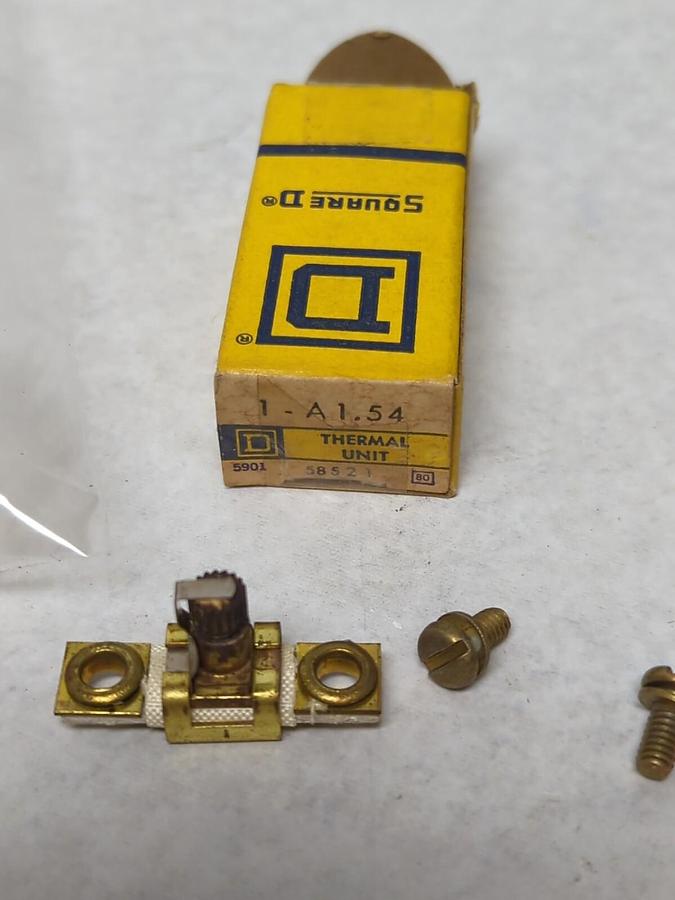SQUARE D,A1.54,THERMAL OVERLOAD HEATER ELEMENT LOT OF 4 NOS