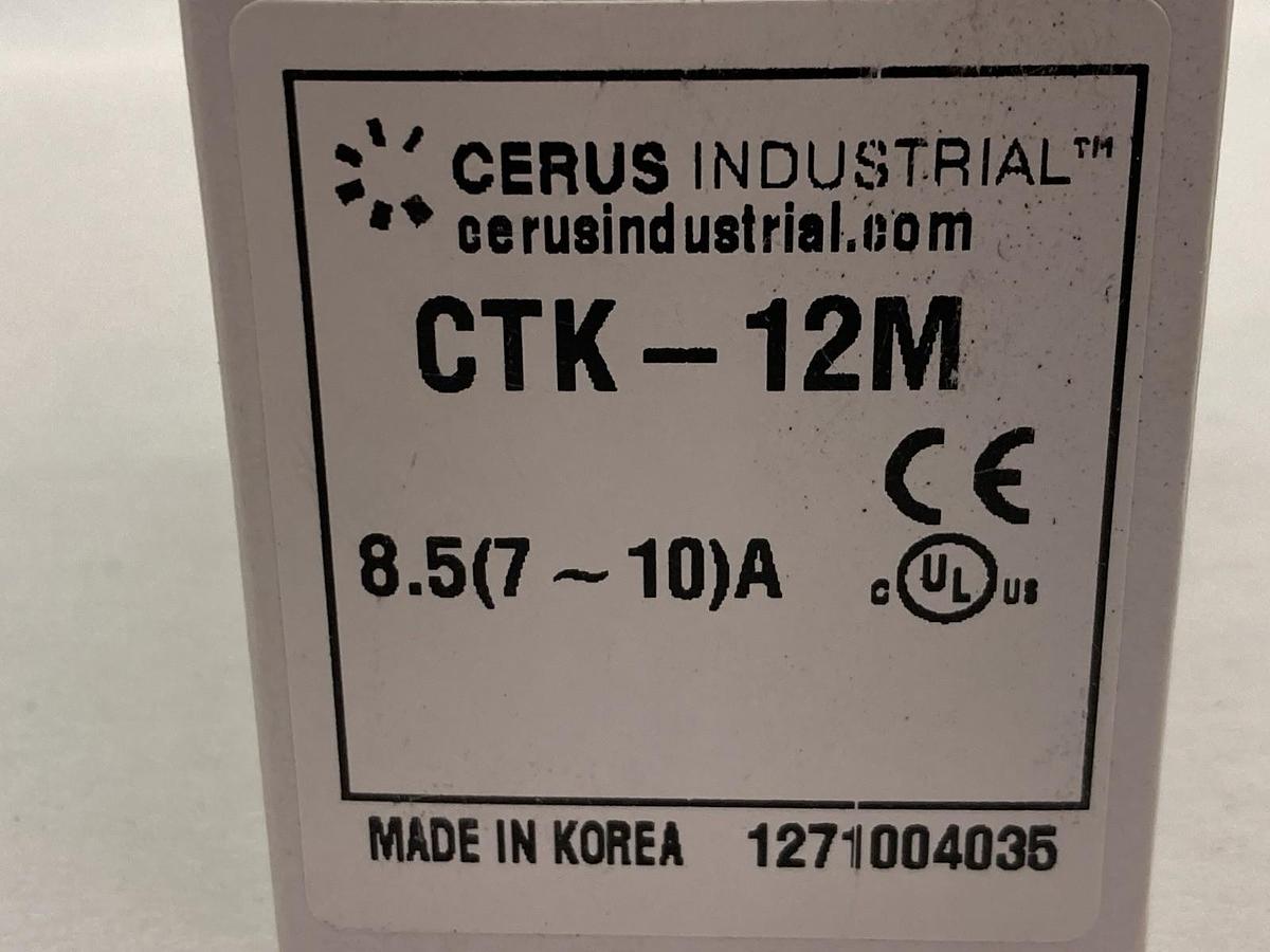 Cerus Industrial,CTK-12M,Electronic Overload Relay 10A 600Vac
