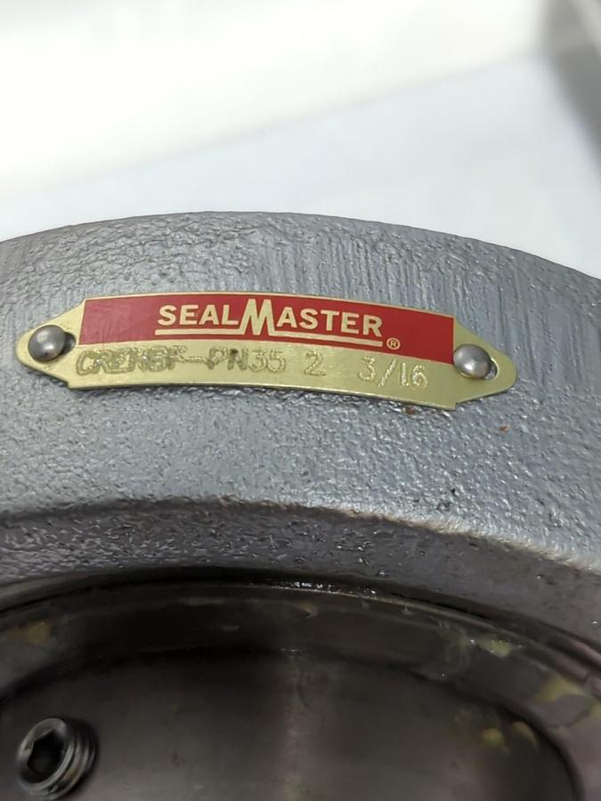 SEALMASTER,CREHBF-PN35,GOLD HANGER BEARING 2-3/16 IN BORE COATED CAST IRON NOS