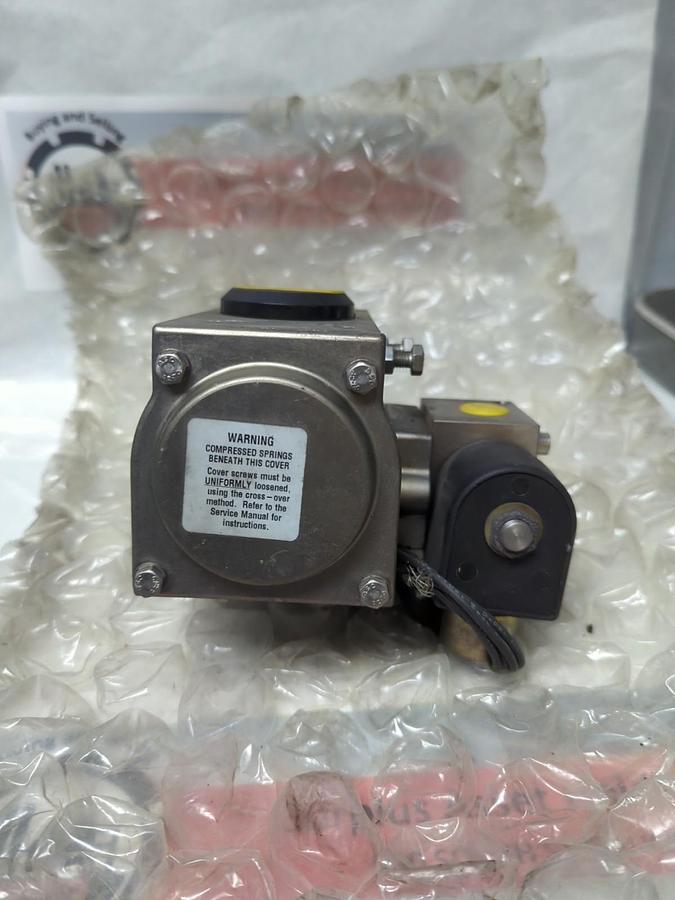 Used MORIN/MCF,MRS-004U-T-S080,PNEUMATIC RACK & PINION ACTUATOR 120PSI PRE-OWNED