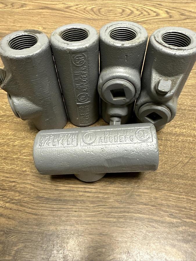 Appleton,3/4 EYSEF,Sealing Fitting Steel LOT of 5