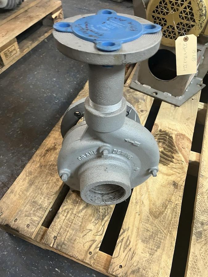 Used CRANE DEMING,3122 SERIES,CENTRIFUGAL PUMP 2X4-8 IMP 6-1/4"