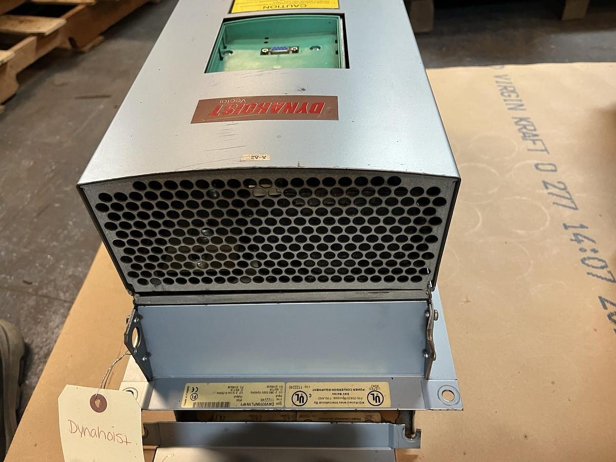 Used KONECRANE,DAV0370NFL1N1P1,VFD DRIVE CONVERTER 77A 380-500V 0-250hz