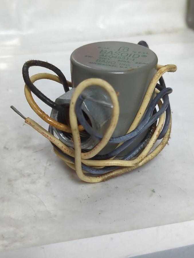 BASO,AEQ4531-1,BASOID COIL REPLACEMENT 440V .030A 9W G-LP 1/2PSI NOS