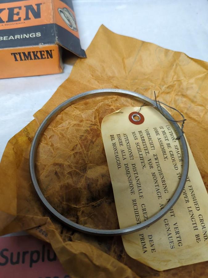 TIMKEN,L623149-XA,BEARING SPACER NOS