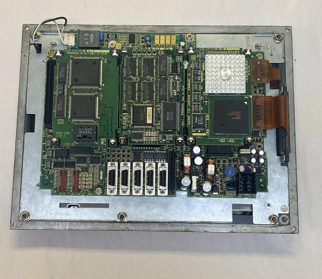 Used FANUC,A20B-8100-0135,CONTROL PANEL TOUCH SCREEN