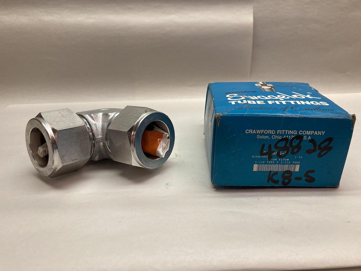 Swagelok,S-2400-9,Union Elbow 1 1/2 Inch Tube x 1 1/2 Inch Tube