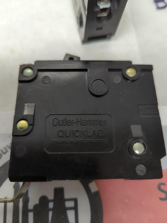 Used CUTLER-HAMMER,BA130,CIRCUIT BREAKER 1-POLE 30 AMP LOT OF 2 PRE-OWNED