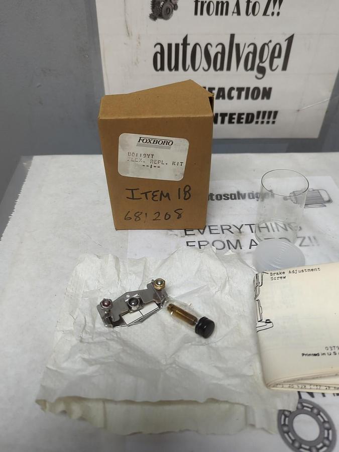 FOXBORO,U0119YT,FLEXURE REPLACEMENT KIT NOS