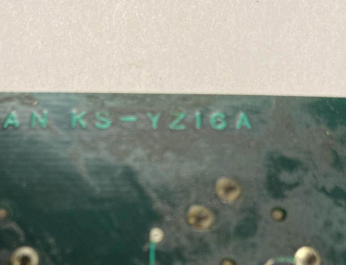 Used MITSUBISHI,KS-YZ16A,KEY BOARD PANEL