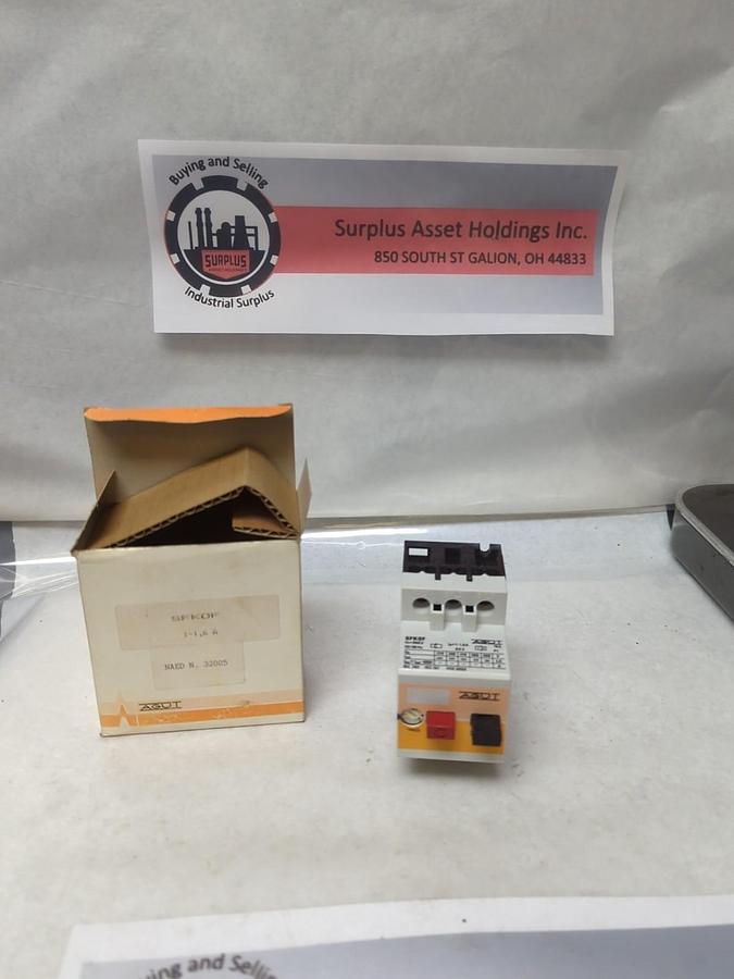 AGUT,SFKOF,MOTOR CONTACTOR SWITCH 1-1.6A NOS
