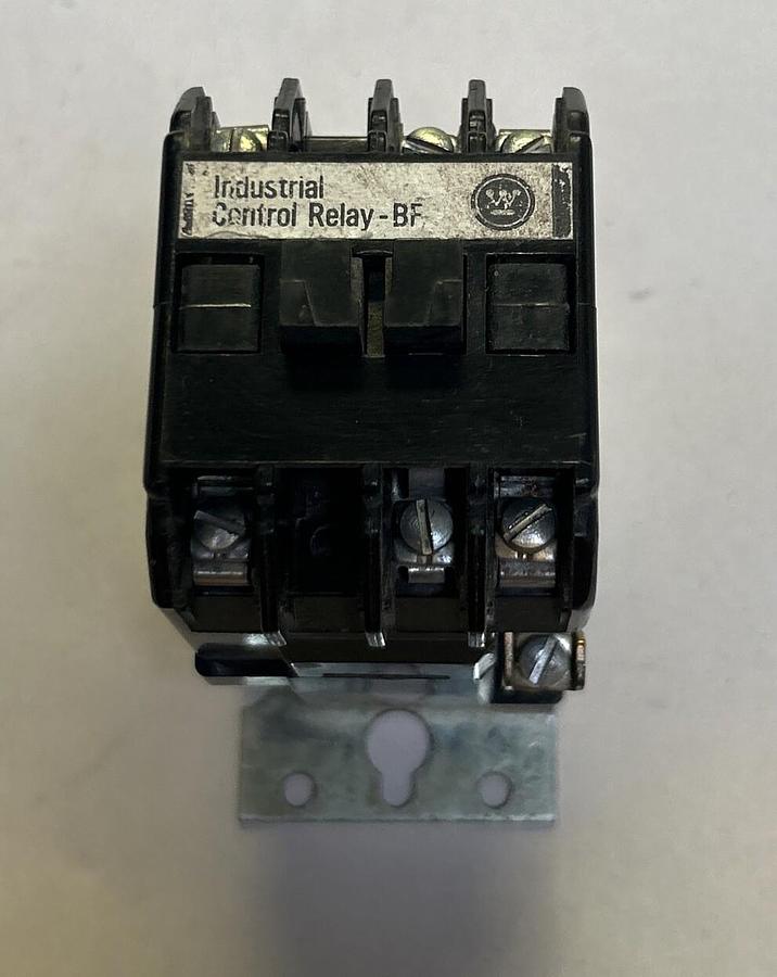 Used WESTINGHOUSE,BF21F,INDUSTRIAL CONTROL RELAY