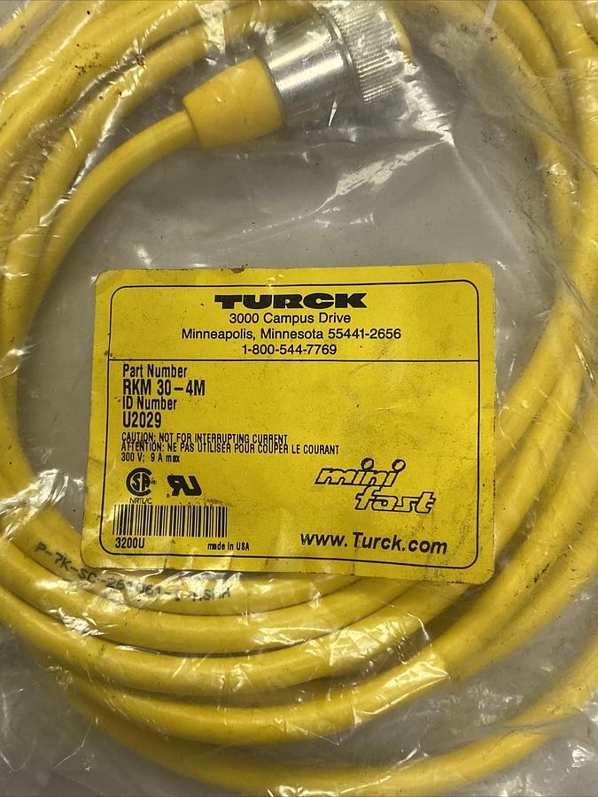 TURCK,D1VHW4CVJPF 75,CORDSET NOS