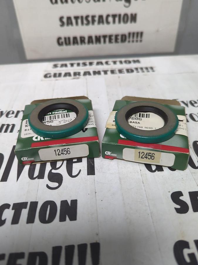 CHICAGO RAWHIDE,12456,OIL SEALS 1.25 IN X 2.004 IN LOT OF 2 NOS