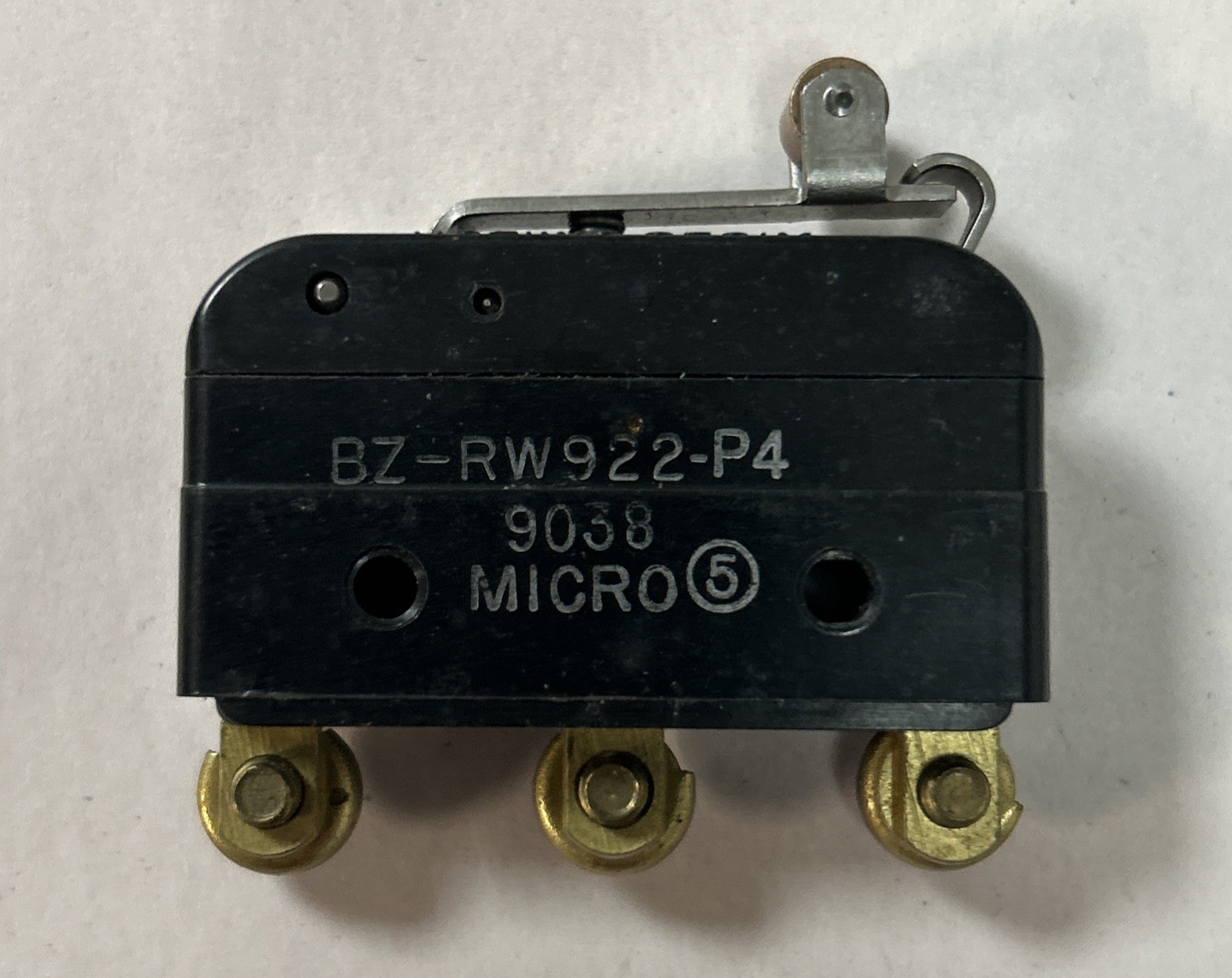 Used MICRO SWITCH,BZ-RW922-R4,LIMIT SWITCH LOT OF 6