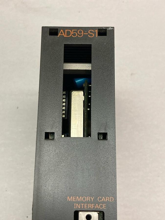 Used Melsec Mitsubishi,AD59-S1,PLC Programmable Controller