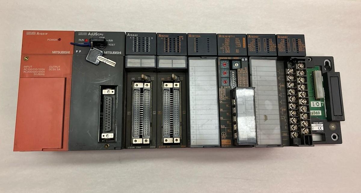 Used Mitsubishi,Model A1S38B,Electric Base Unit 0101F