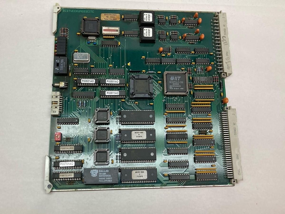 Used Bystronic,CPU386SX,Circuit Board E0751-5-C