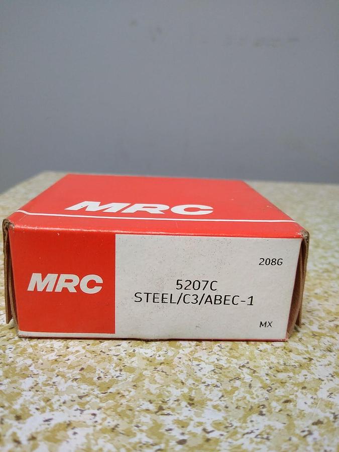 Used MRC,5207C,Double Row Angular Contact Bearing NOS