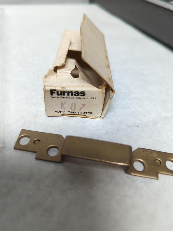FURNAS,K87,THERMAL OVERLOAD HEATER ELEMENT LOT OF 3 NOS
