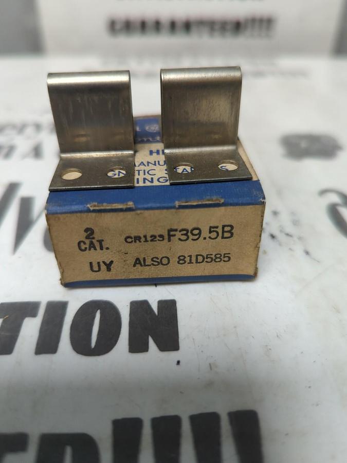 GE,F39.5B  81D5850,OVERLOAD HEATER ELEMENTS  2 PACK NOS