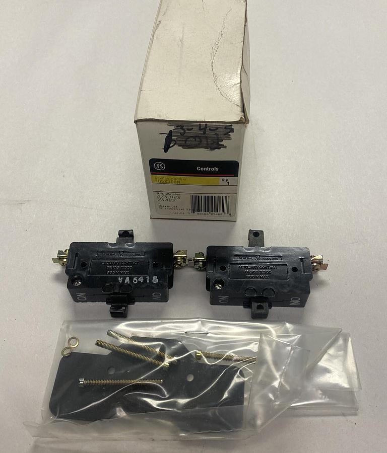 GENERAL ELECTRIC,105X300N,AUXILLARY CONTACT KIT NOS