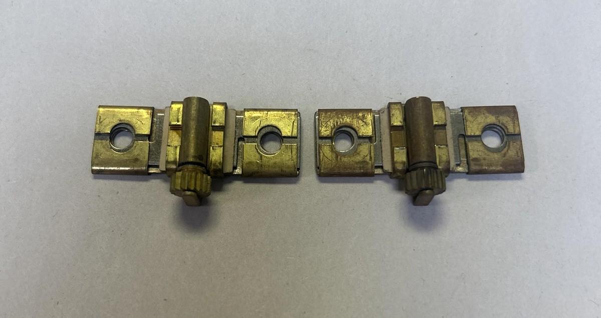 Used SQUARE D,B17.5,THERMAL OVERLOAD HEATER ELEMENT LOT OF 2