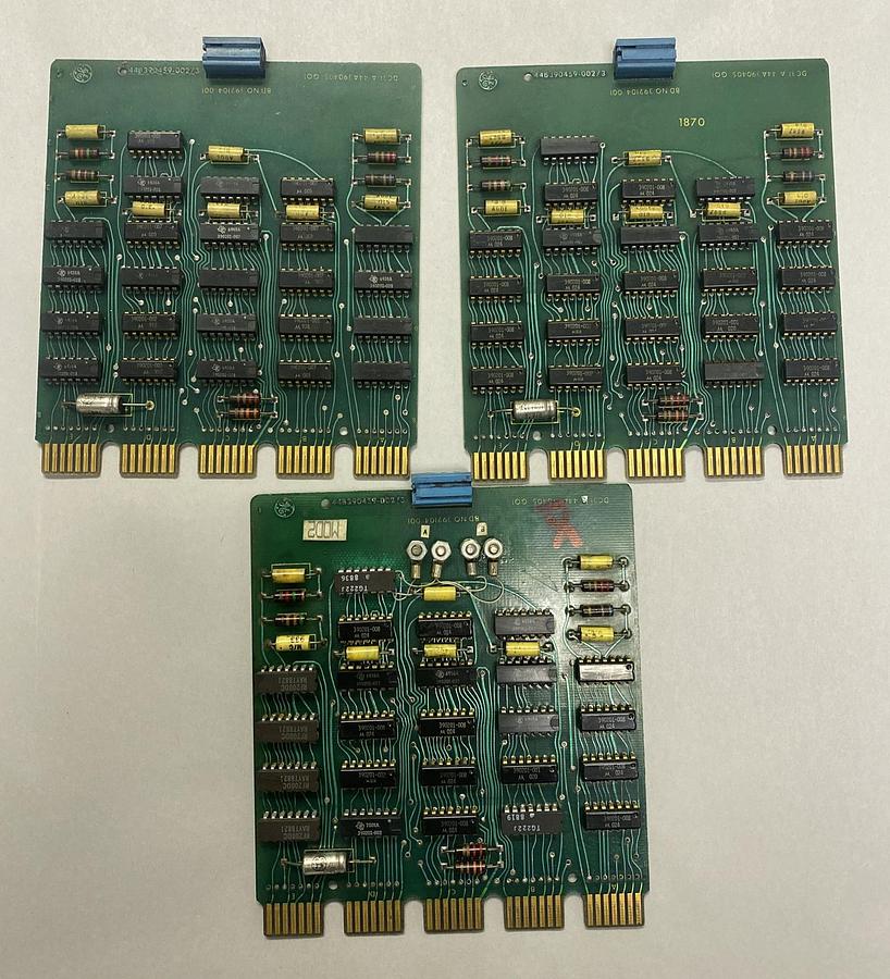 Used GE,44B390459-002/3,Circuit Board Lot Of 3