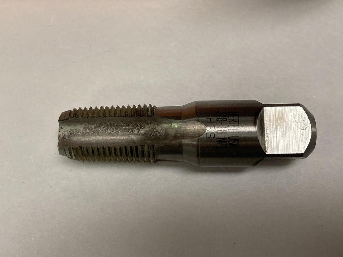 Hertel,88244314,Pipe Tap 3/8-18 NPT Thread