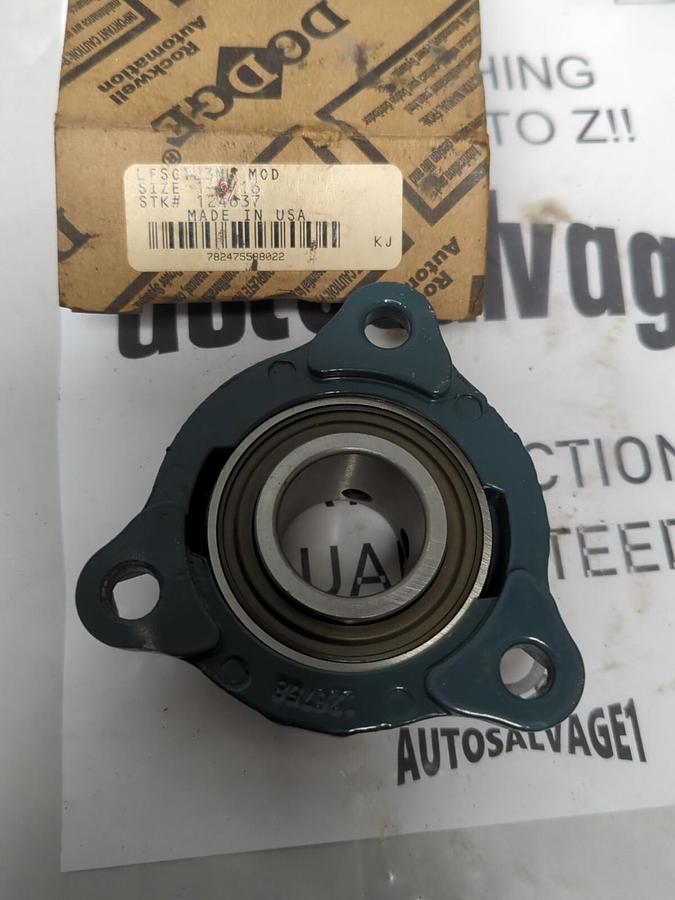 DODGE,124637,3-BOLT MOUNT FLANGE BEARING 1-3/16 IN BORE LFSC103NI MOD NOS