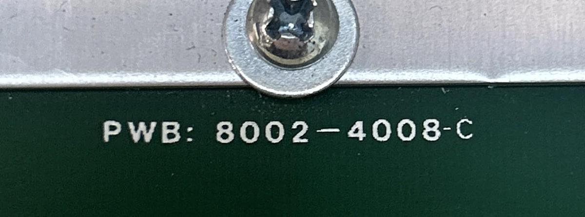 Used CONTROL CHIEF,8002-4008,RECIEVER INPUT MODULE CIRCUIT BOARD