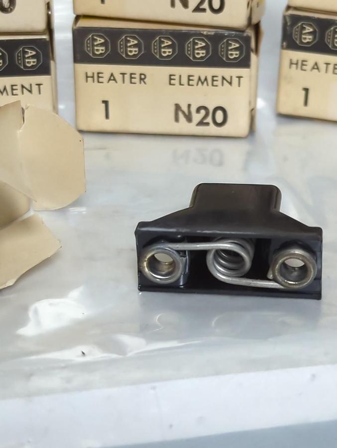 ALLEN BRADLEY,N20,THERMAL OVERLOAD HEATER ELEMENT LOT OF 11 NOS
