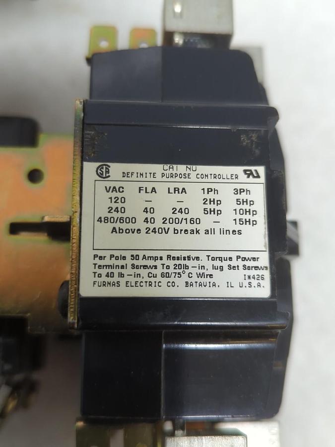 FURNAS,49D22125 002,DEFINITE PURPOSE CONTROLLER SERIES B NOS