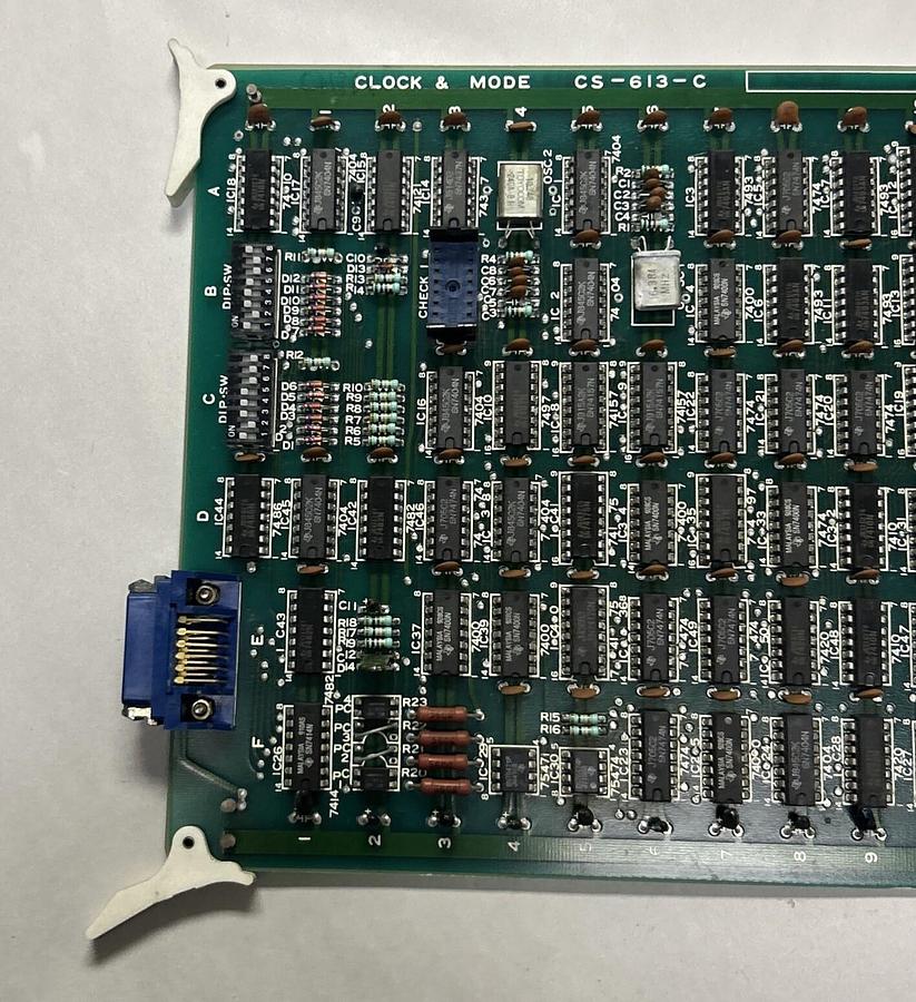 Used UNBRANDED,CS-613-C,CLOCK & MODE CIRCUIT BOARD