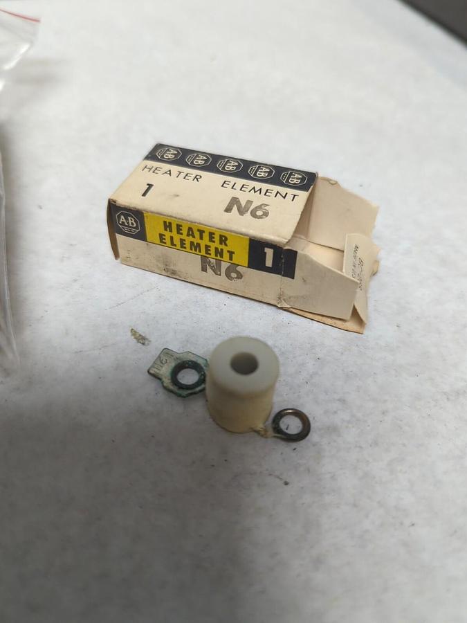 ALLEN BRADLEY,N6,THERMAL OVERLOAD HEATER ELEMENT LOT OF 6 NOS
