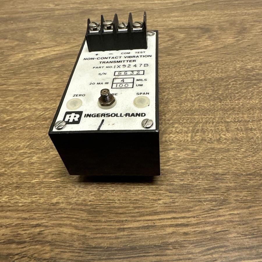 Used Ingersoll Rand,1X9247B,Non-contact vibration transmiter