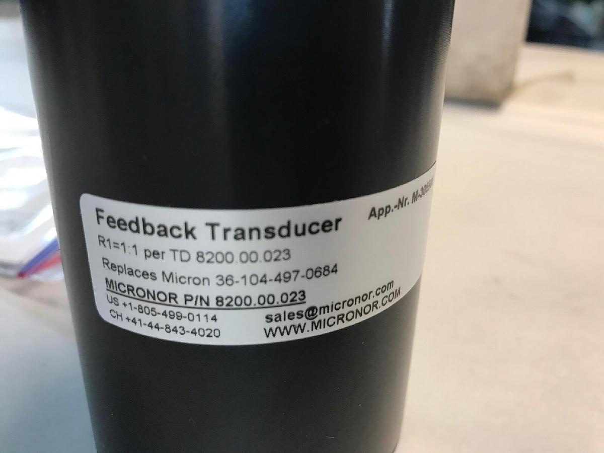 Micronor,8200.00.023,Feedback Transducer