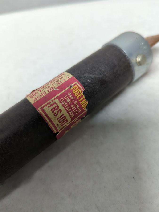 Used COOPER BUSSMANN,FRS-100,FUSETRON FUSE PRE-OWNED