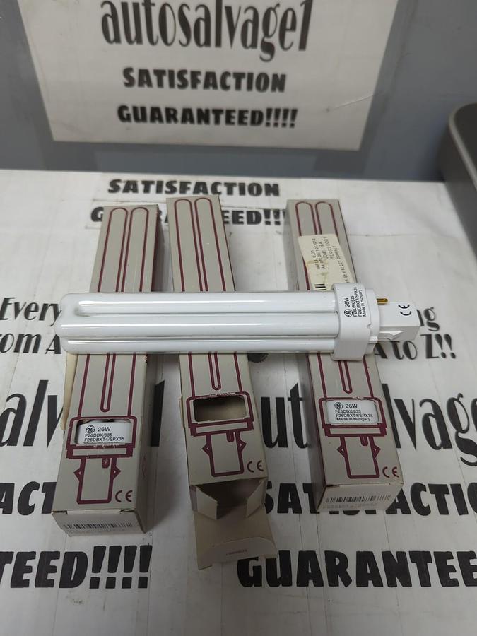 G.E. BIAX-D,F26DX/835,COMPACT FLUORESCENT LAMPS LOT OF 3 NOS