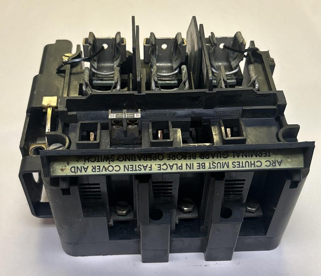 Used ALLEN BRADLEY,1494V-DS60,DISCONNECT SWITCH 60A 600V